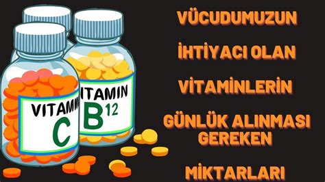 Günlük Vitamin İhtiyacı ve Ceviz